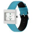 Sonata Quartz Analog Silver Dial Leather Strap Watch for Women - image number 1