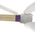 14 mm Purple Genuine Leather Strap for Women - image number 5