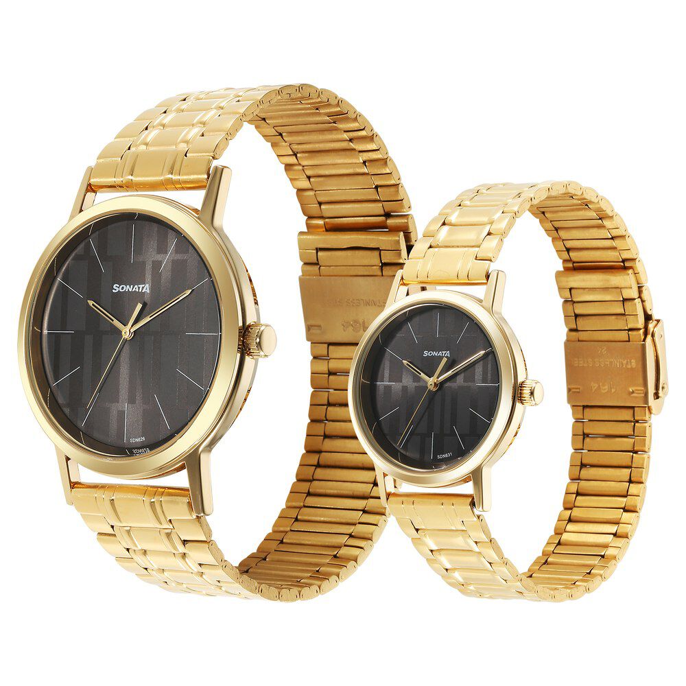 Sonata couple watches on sale lowest price list