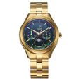 Xylys Swiss Quartz Blue Dial Silver Stainless Steel Strap Watch For Women
