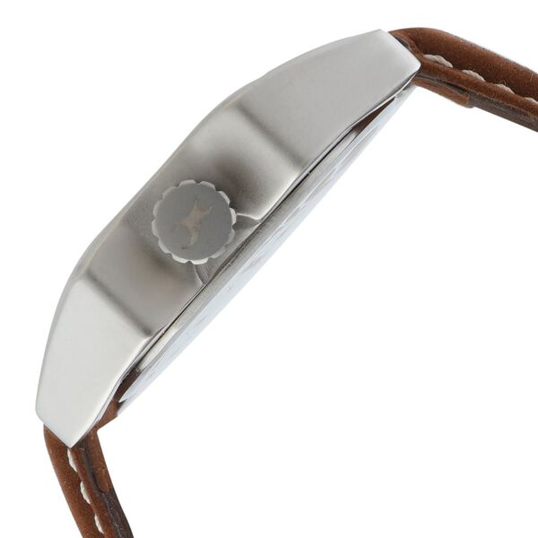 Fastrack Quartz Analog Black Dial Leather Strap Watch for Guys - image number 2
