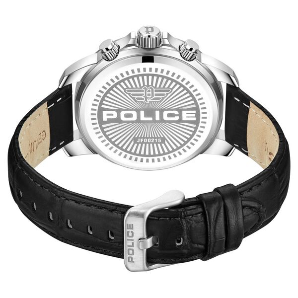 Police Quartz Multifunction Maroon dial Leather Strap Watch for Men - image number 2