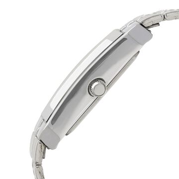 Titan Quartz Analog with Date White Dial Stainless Steel Strap Watch for Men
