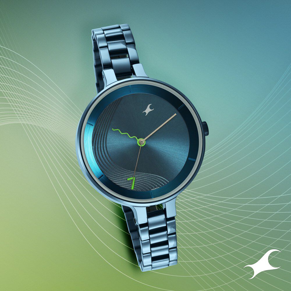 Fastrack metal strap new arrivals watches for ladies