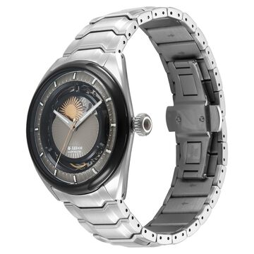 Titan Caelum Multilayered Sun-Moon Dial in Plaster Brown - Stellar Edition