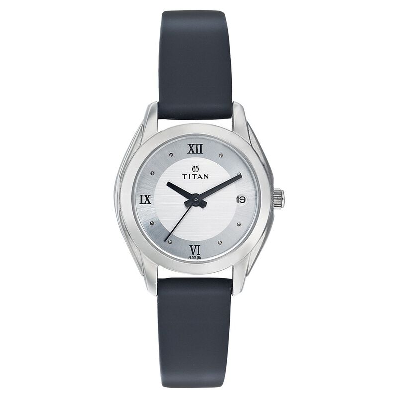Titan Quartz Analog with Date Silver Dial Watch for Women - image number 0