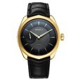 Titan Nebula Genesis 18 KT Gold Automatic Bicolour Dial Leather Strap Watch For Men
