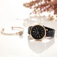 Sonata Poze Quartz Analog Black Dial Black Color Stainless Steel Strap Watch For Women - image number 0