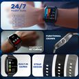 Fastrack VOX Plus - 4.69 cm Ultra Vu Display, Offline Voice Commands, To do list, Functional Crown, IP68 Smartwatch - image number 4