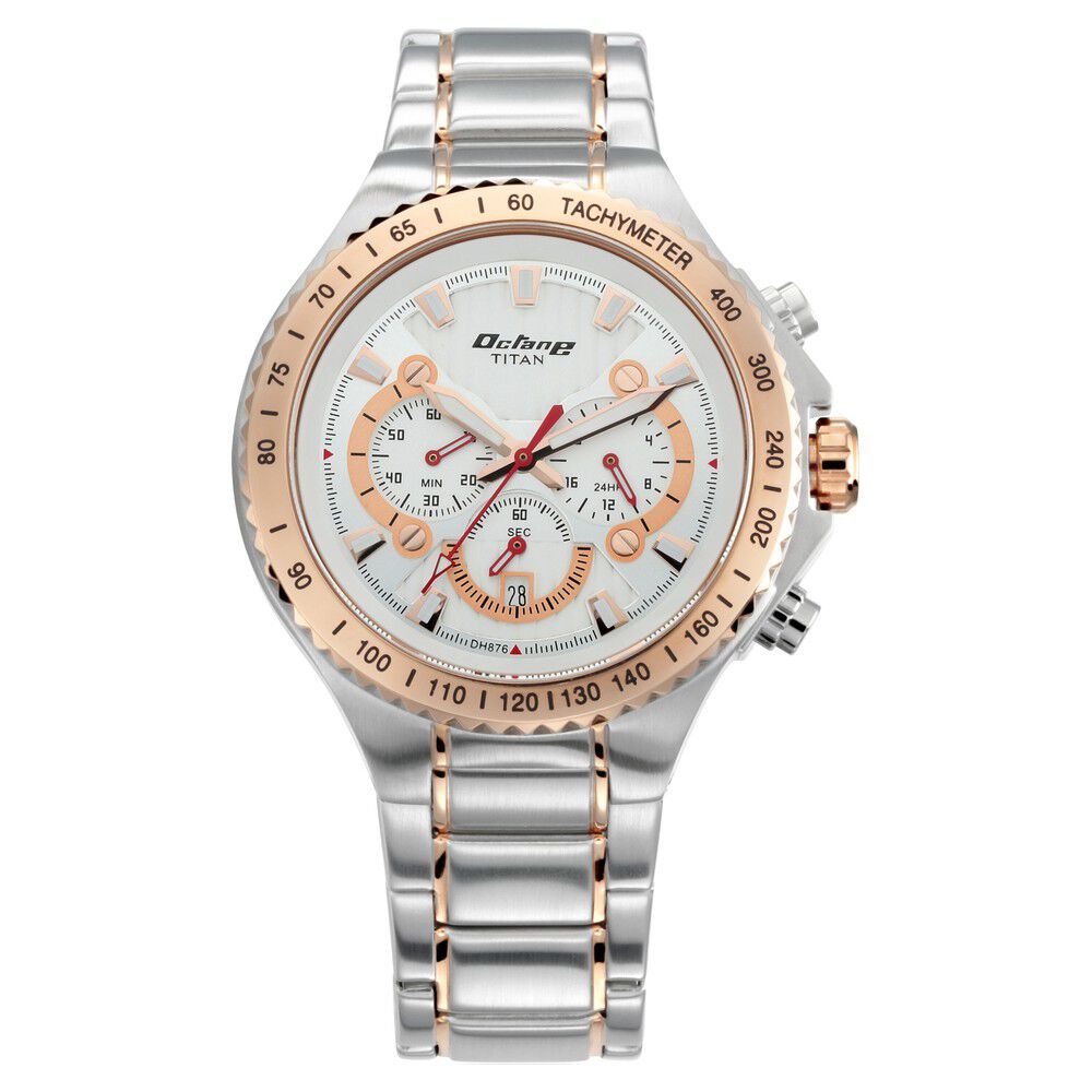 Titan tachymeter watch on sale