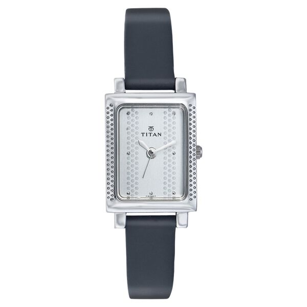Titan Quartz Analog Silver Dial Watch for Women - image number 0