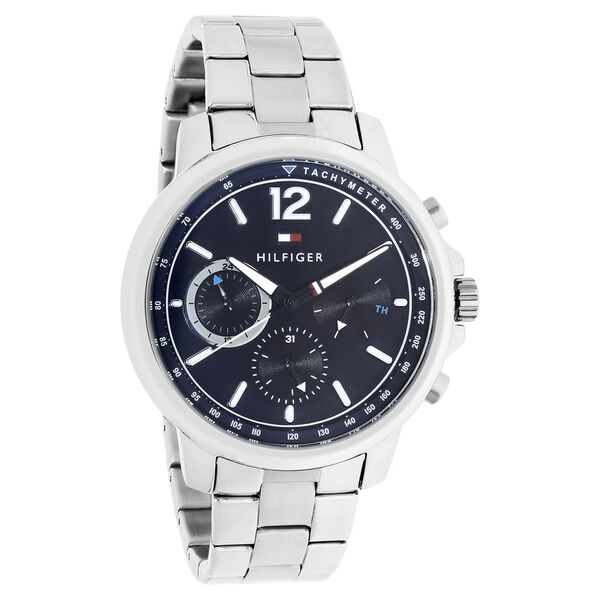 Tommy Hilfiger Quartz Multifunction Blue Dial Stainless Steel Strap Watch for Men - image number 1