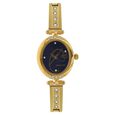 Sonata Quartz Analog Champagne Dial Stainless Steel Strap Watch for Women