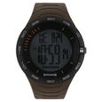 SF Digital Dial Brown Plastic Strap Watch for Men - image number 0