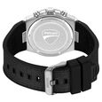 Ducati Quartz Chronograph Black Dial Black Silicone Strap Watch For Men - image number 2