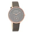 Titan Workwear Black Dial Women Watch With Leather Strap - image number 0