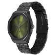 Fastrack Vyb Challenger Quartz Analog Green Dial Metal Strap Watch For Guys - image number 4