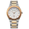 Titan Regalia Marque Analog with White Dial Rose Gold Dual Tone Stainless Steel Strap Watch for Men - image number 0