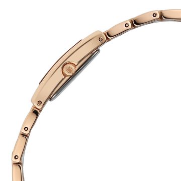 Titan Eminence Quartz Analog Rose Gold Dial Rose Gold Strap Watch For Women