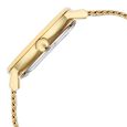 Titan Mechanical Slimline Green Dial Golden Mesh Strap watch for Men - image number 4