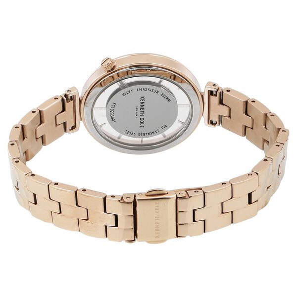 Kenneth Cole Quartz Analog Rose Gold Dial Stainless Steel Strap Watch for Women - image number 3