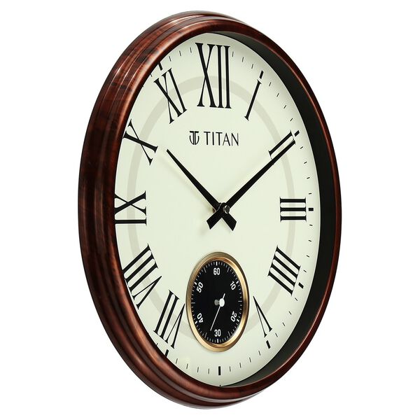 Titan Classic Sub-Second Wall Clock - 35cm x 35cm (Small) - image number 2