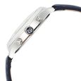 Titan Sapphire Quartz Multifunction Silver Dial Leather Strap Watch for Men - image number 3