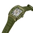 Police Men's Skeleton KL Rahul Edition Automatic Olive Silicone Strap Watch - image number 1