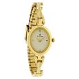 Titan Quartz Analog Champagne Dial Stainless Steel Strap Watch for Women - image number 1