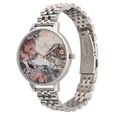 Olivia Burton Quartz Analog White Dial Stainless Steel Strap Watch for Women - image number 2