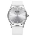 Poze by Sonata Quartz Analog Black Dial Silicone Strap Watch for Men