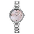 Titan Raga Showstopper Quartz Analog Mother Of Pearl Dial Silver Metal Strap Watch For Women - image number 0