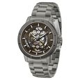 Kenneth Cole Automatic Brown Dial Grey Stainless Steel Strap Watch For Men - image number 1