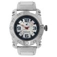 Fastrack Motorheads Quartz Analog Black Dial Leather Strap Watch for Guys