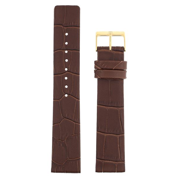 20 mm Brown Genuine Leather Straps for Men - image number 0