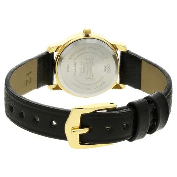 Sonata Quartz Analog White Dial Leather Strap Watch for Women