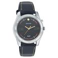 Sonata Quartz Analog Black Dial Stainless Steel Strap Watch for Men