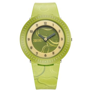 Zoop Analog Watch with Green Dial & Green Strap for Girls Kids, from House of Titan