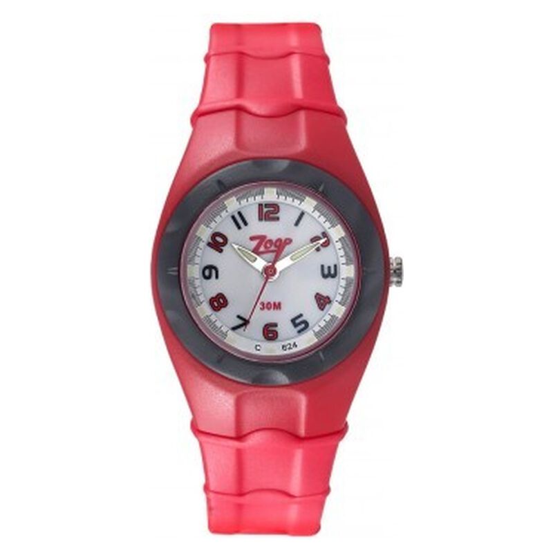 Zoop By Titan Quartz Analog White Dial Plastic Strap Watch for Kids