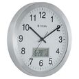 Titan Metallic Anadigi Wall Clock White Dial with Digital Display - 30 cm x 30 cm (Medium) - image number 2