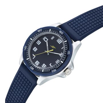 SF Sporty Analogs Quartz Analog Blue Dial Blue Plastic Strap Watch For Men
