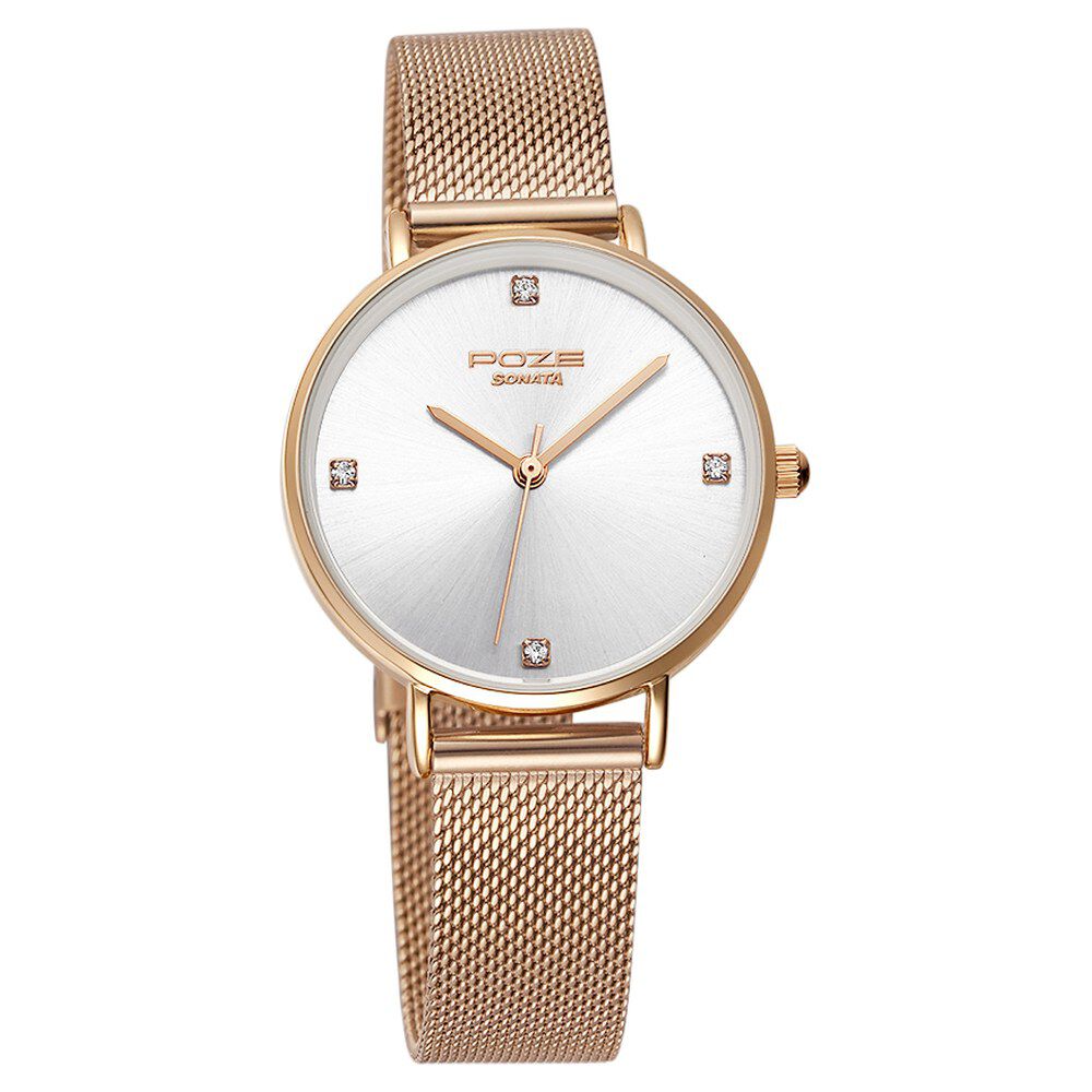 Sonata copper watch clearance