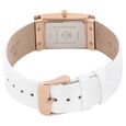 Titan Quartz Analog White Dial Leather Strap Watch for Women - image number 3
