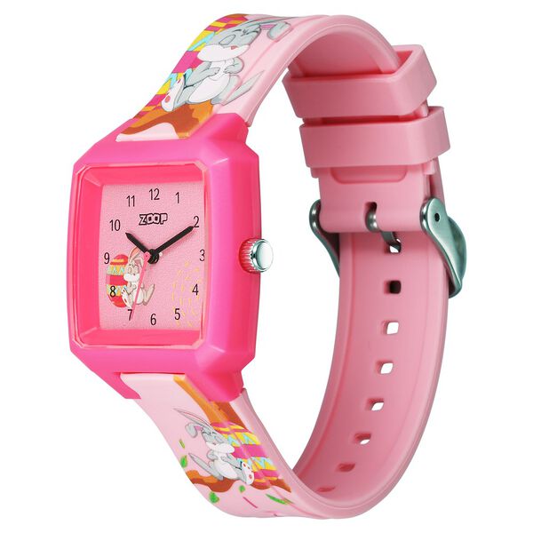 Zoop Analog Watch with Pink Dial & Multicoloured Strap for Girls Kids, from House of Titan - image number 3