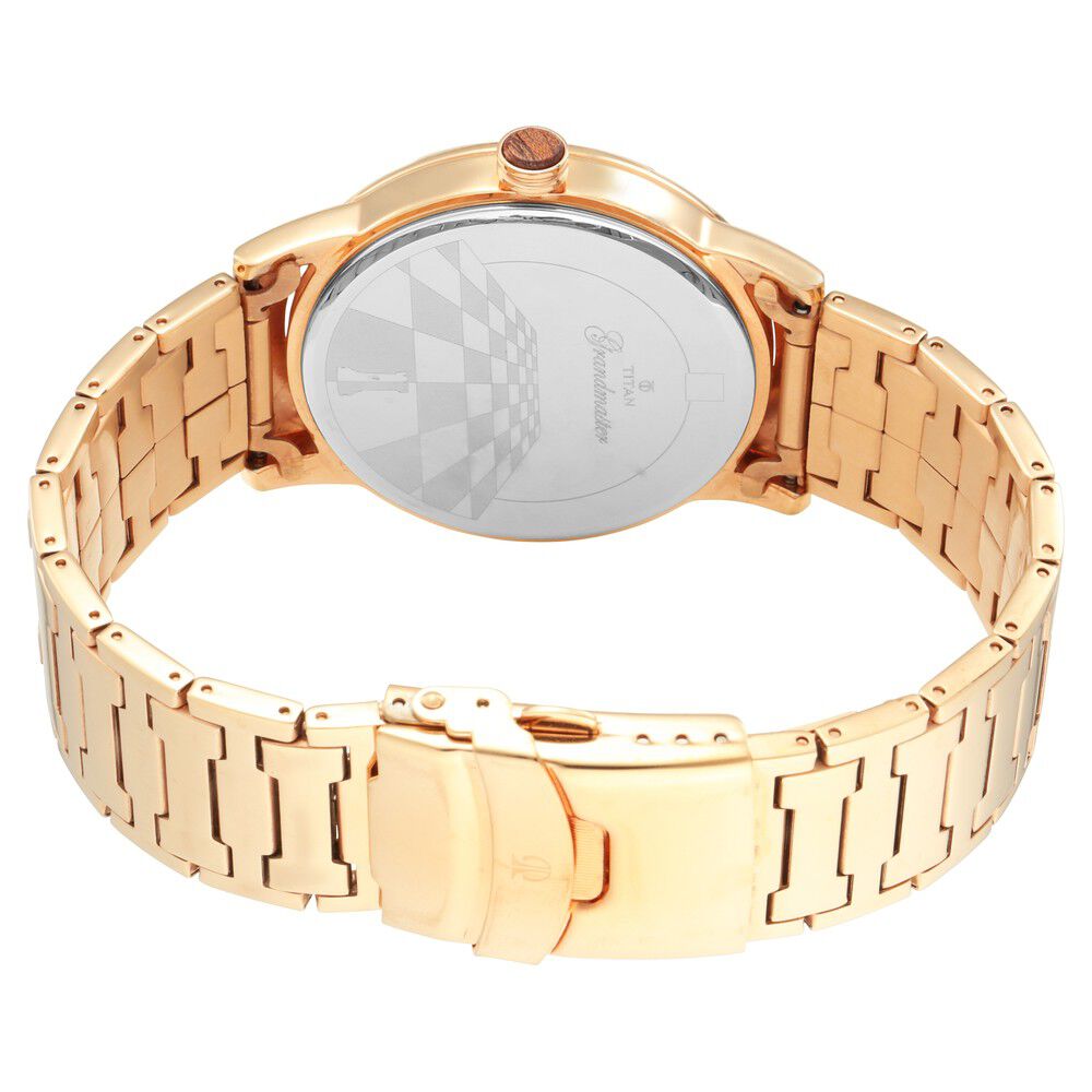 Buy Online Titan Quartz Analog Silver Dial Metal Strap Watch for Men nn1792wm01 Titan