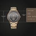Titan Quartet Brown Dial Analog Stainless Steel Strap watch for Men - image number 2