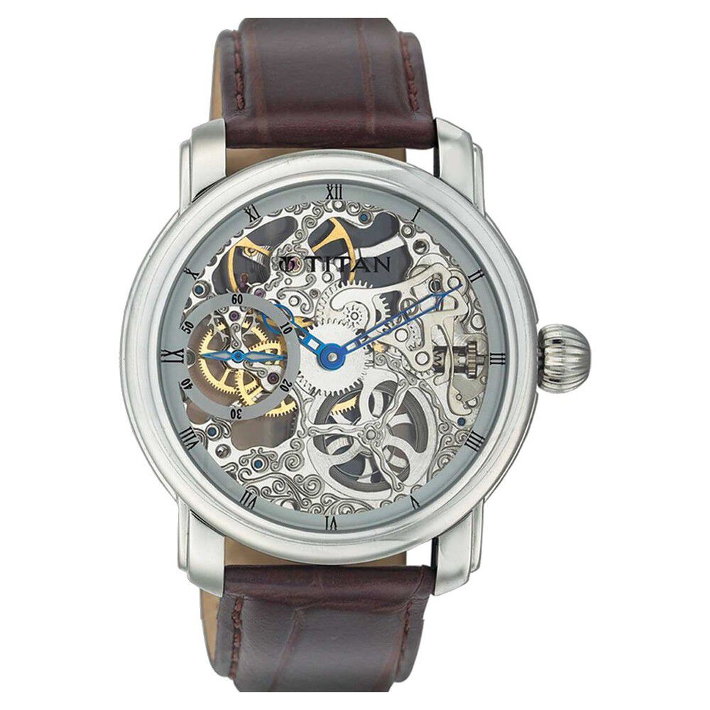Transparent watches titan store