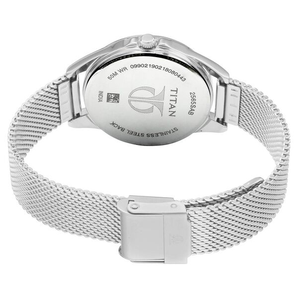 Titan Sparkle Blue Dial Analog Watch for Women - image number 3