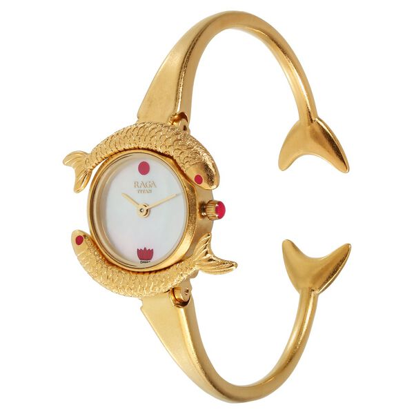 Titan Raga X Masaba Mother of Pearl Dial Women Watch With Metal Strap - image number 1