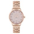 Titan Purple Past ModernRose Gold Dial Analog Stainless Steel Strap Watch for Women - image number 0